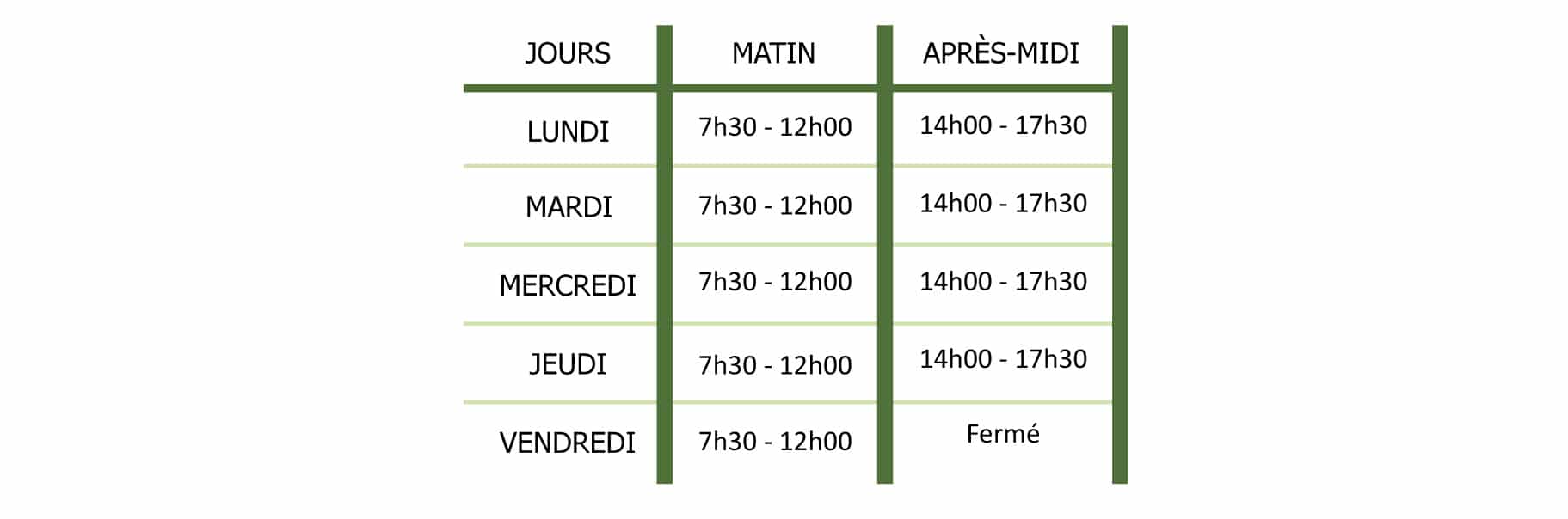 horaire-SIA